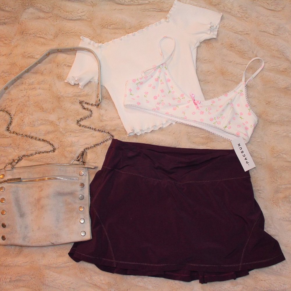 White Crop Top